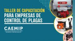 CAEMIP Taller de capacitación para empresas de control de plagas 2024