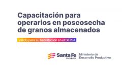 Sifisa Cursos para operarios poscosecha de granos almacenados